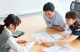 相談風景のイメージ